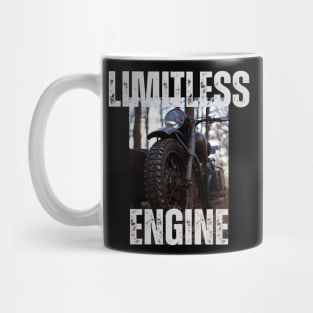 Cool aesthetic bike pic with text Mug